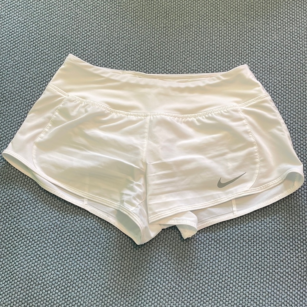 White Nike Shorts